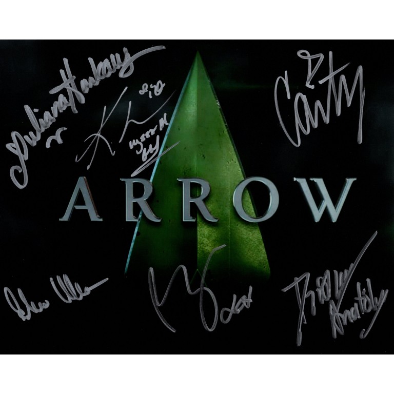 Arrow Cast - Caity Lotz, Juliana Harkavy, Paul Blackthorne, Echo Kellum, Katrina Law, David Nykl